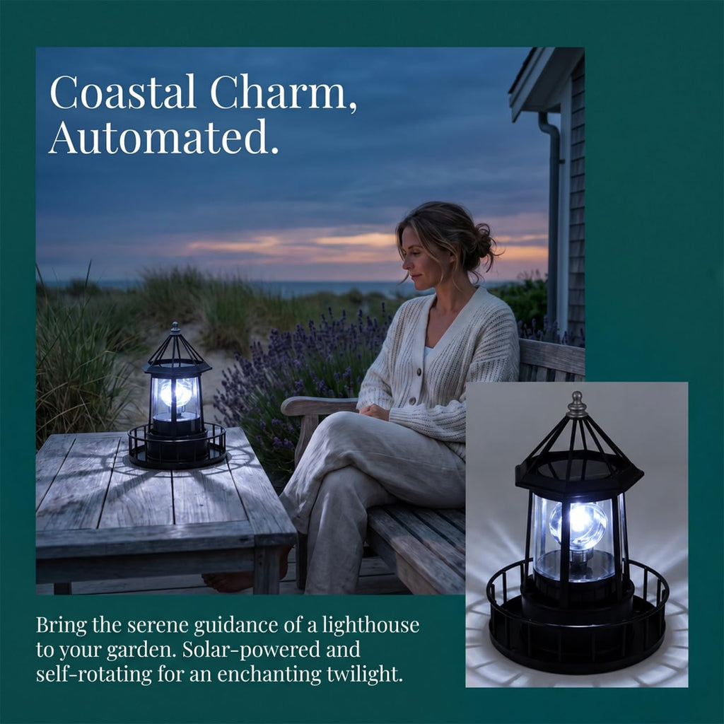 Solar Lighthouse Lamp S2079