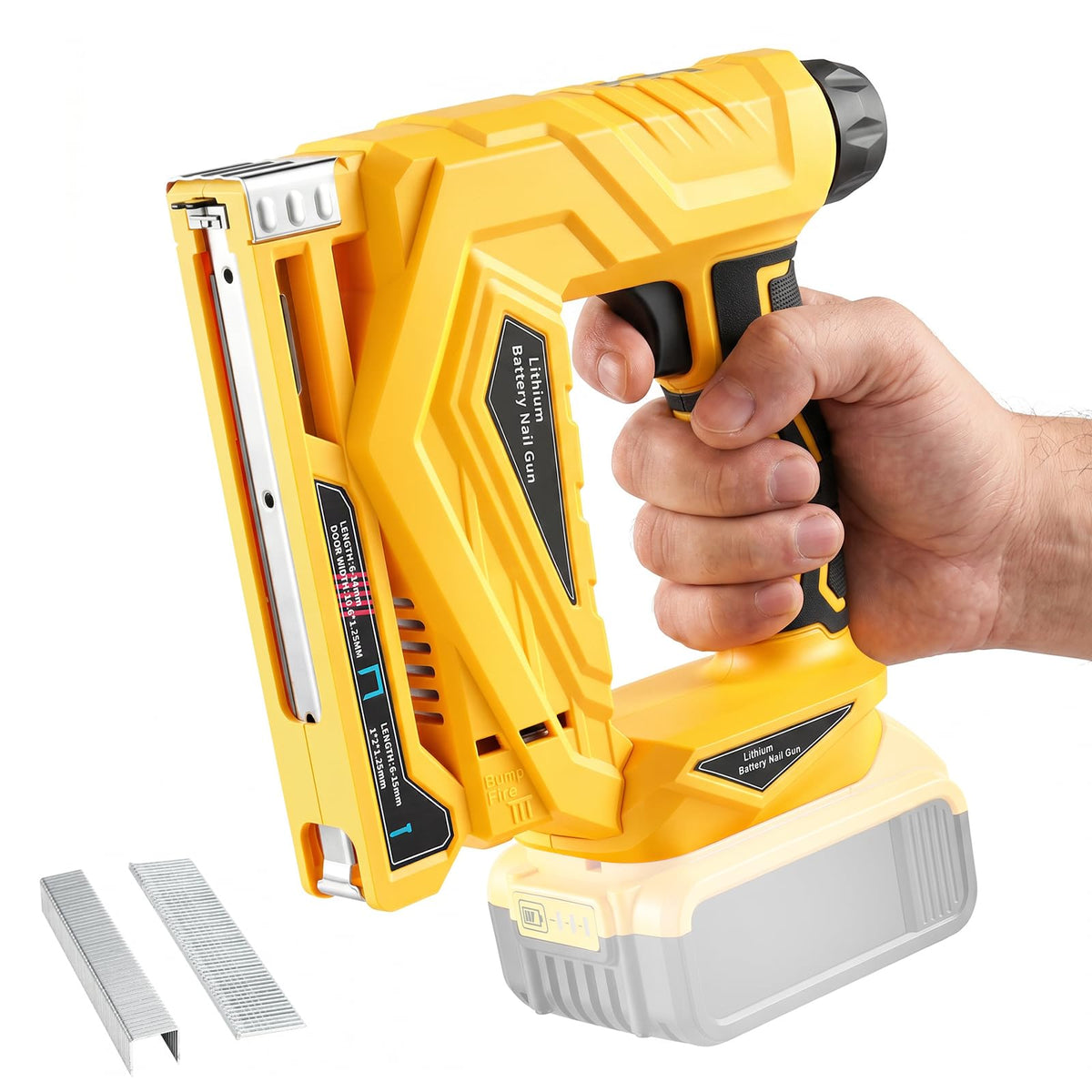 18 Gauge Cordless Brad Nailer and Narrow Crown Stapler F401833