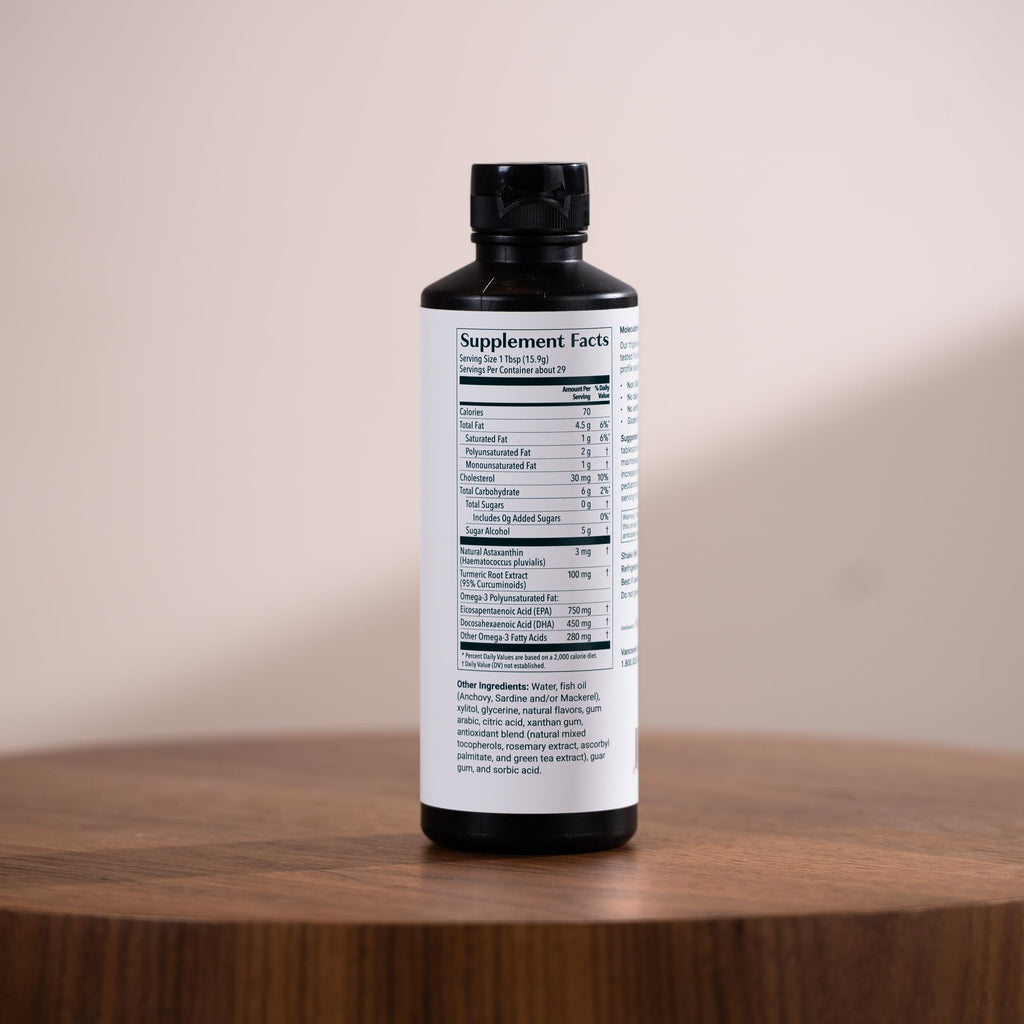Omega 3 Fish Oil Liquid 1200mg 16 oz F322408