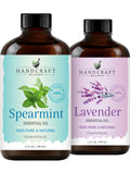 Lavender and Spearmint Essential Oils 2 x 4 Fl Oz Q2036