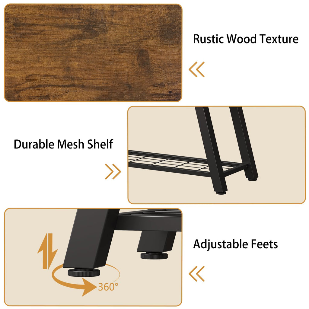 Storage Bench and Shoe Rack P24931