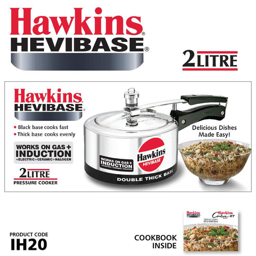 2 Litre Aluminium Pressure Cooker K930664
