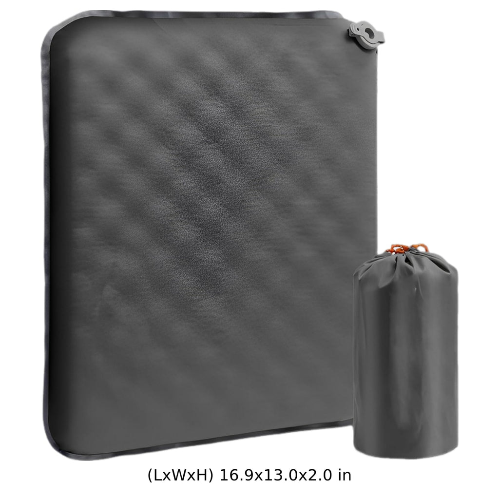 2 Pcs Inflatable Seat Cushion, 16.9 X 13 in, Lightweight Nylon TPU N110936