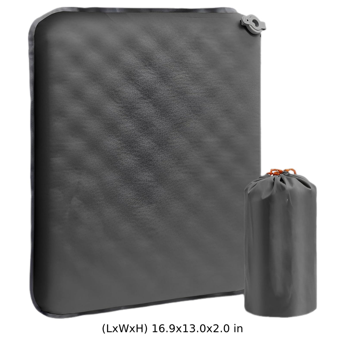 2 Pcs Inflatable Seat Cushion, 16.9 X 13 in, Lightweight Nylon TPU N110936