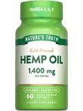 Hemp Oil Softgels 1400mg 60 Count H698953
