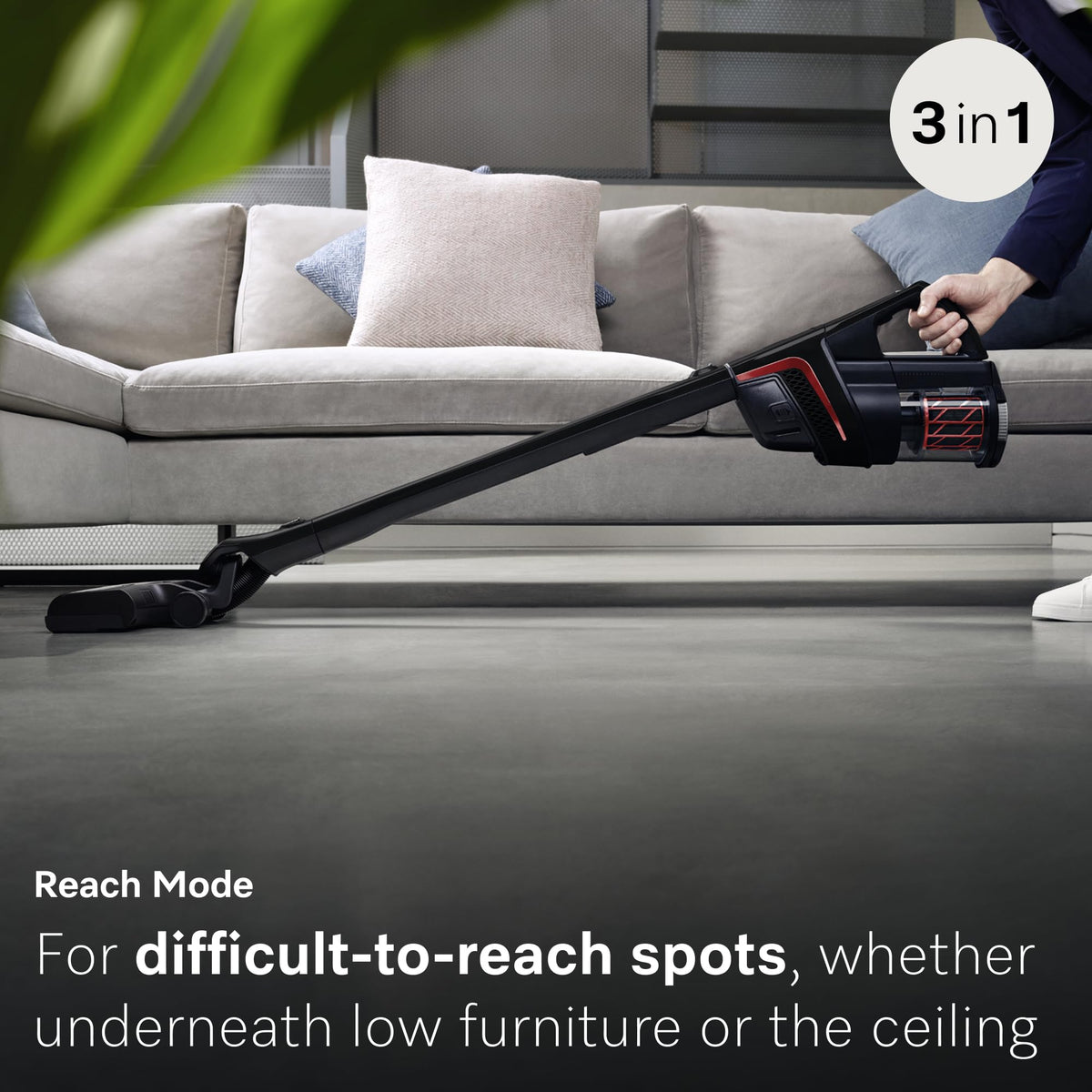 3-in-1 Cordless Stick Vacuum E618435