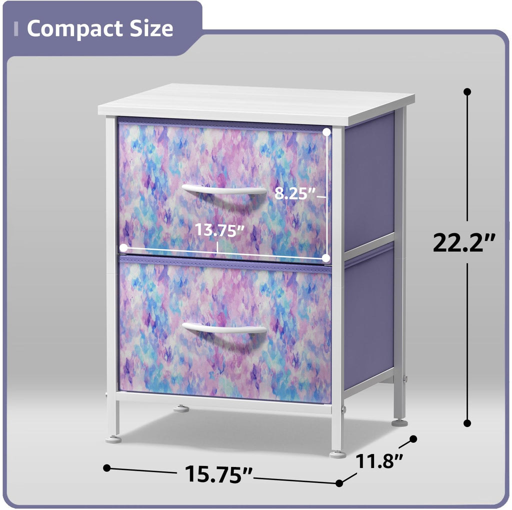 2-Drawer Kids Nightstand T922740