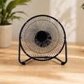 9 Inch Black Metal High Velocity Floor & Wall Mount Fan I56845