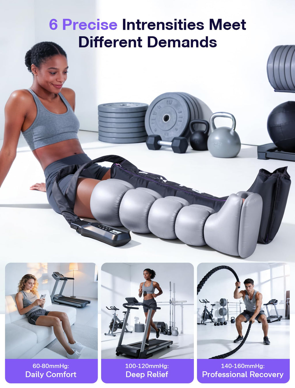 Leg Compression Massager with Heat S49473