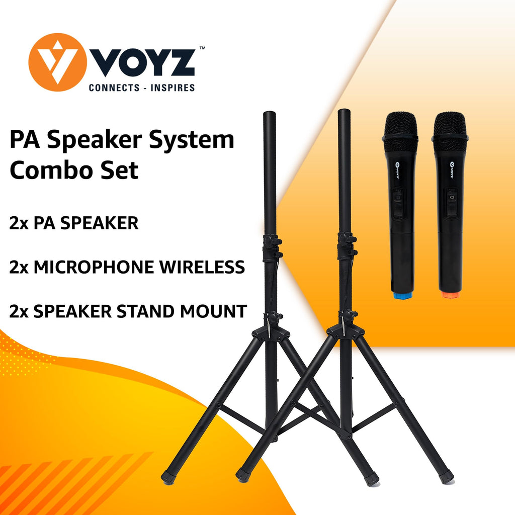 15" 2000 Watt 2-Way Powered PA Speaker System T505