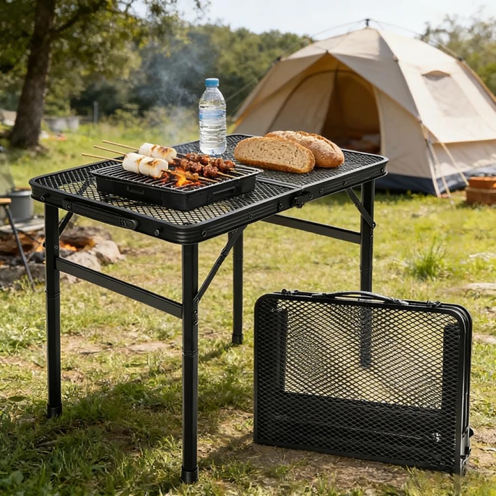 Folding Portable Camping Grill Table X74736