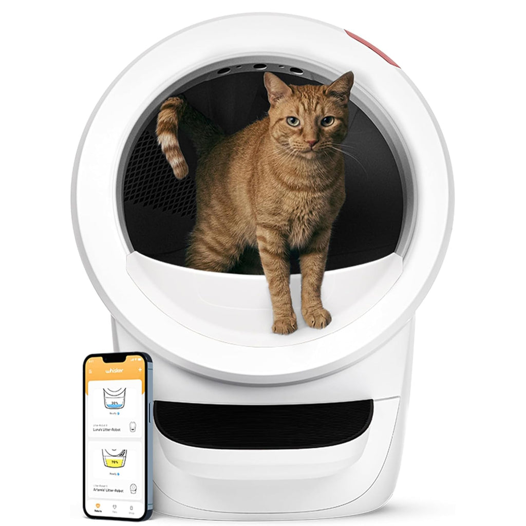 White Automatic Litter Box V26295