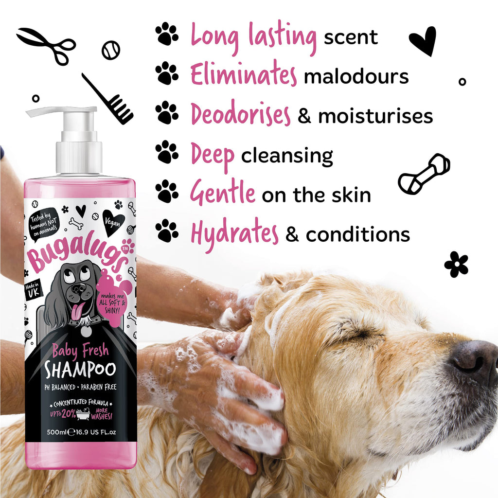 Baby Powder Scent Dog Shampoo 16.85 FL Oz A32563