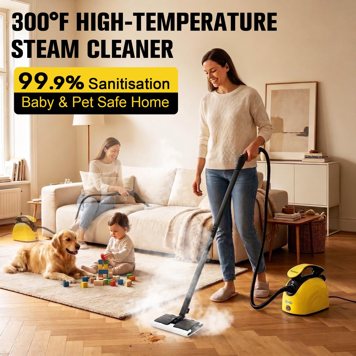 4.5 Bar 300°F Steam Cleaner K24927