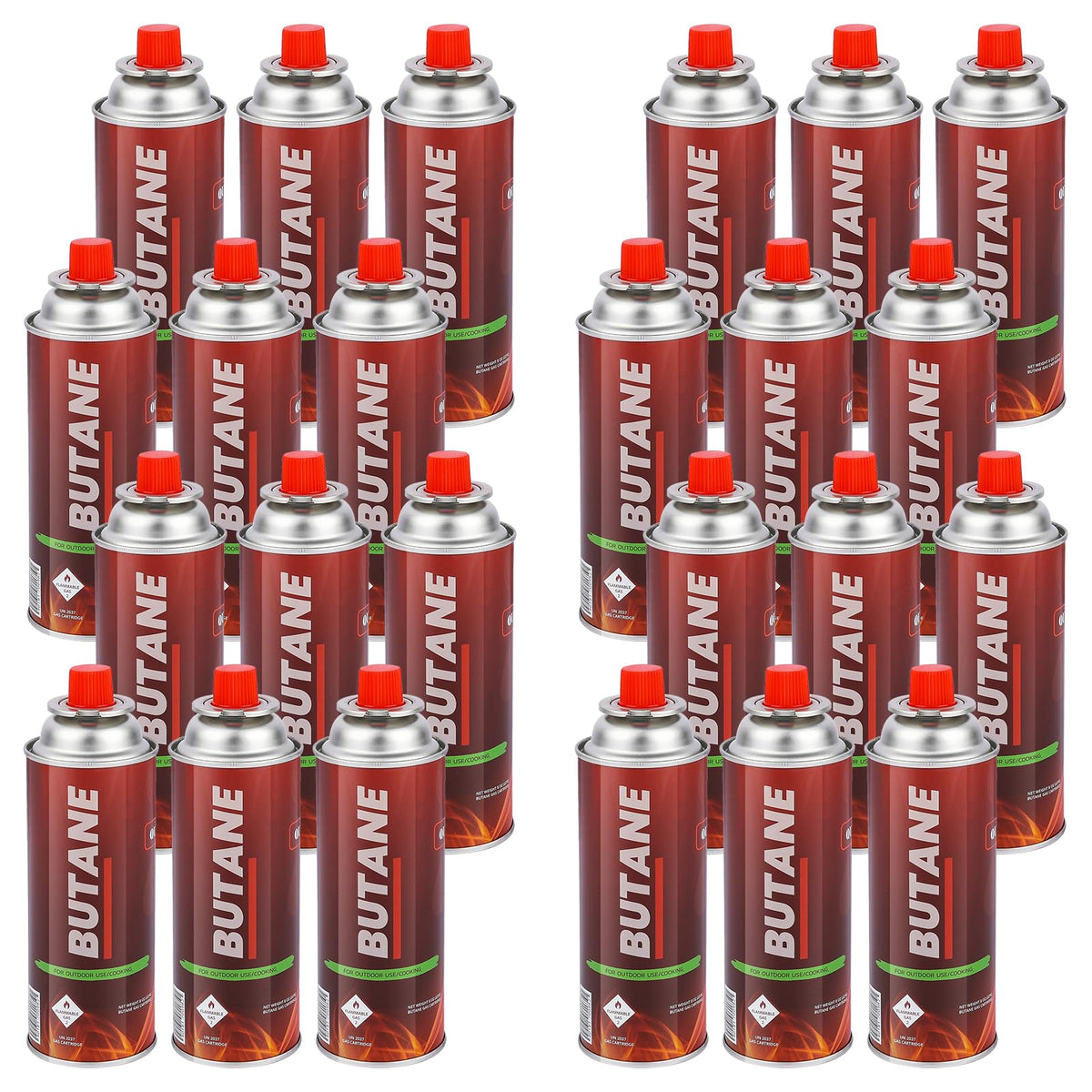 Butane Fuel Canisters 24 Pack O28057