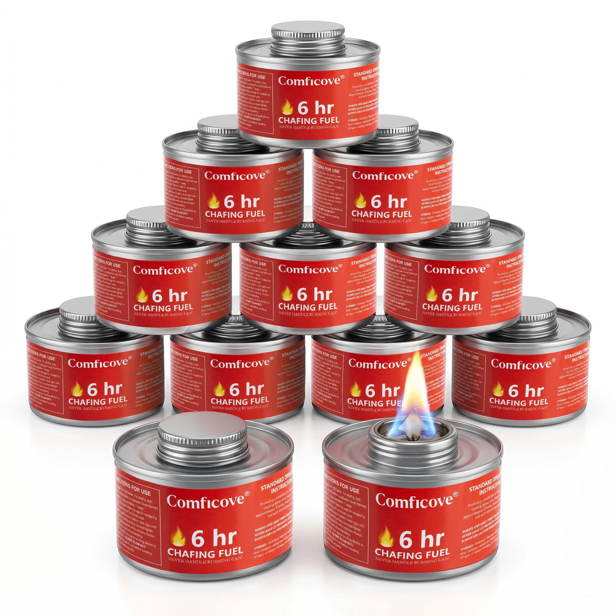 6 Hour Chafing Fuel Cans 12 Pack C9507