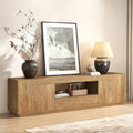 Natural Oak Brown TV Stands P61659