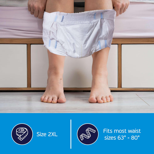 2XL Disposable Adult Diapers with Tabs R893
