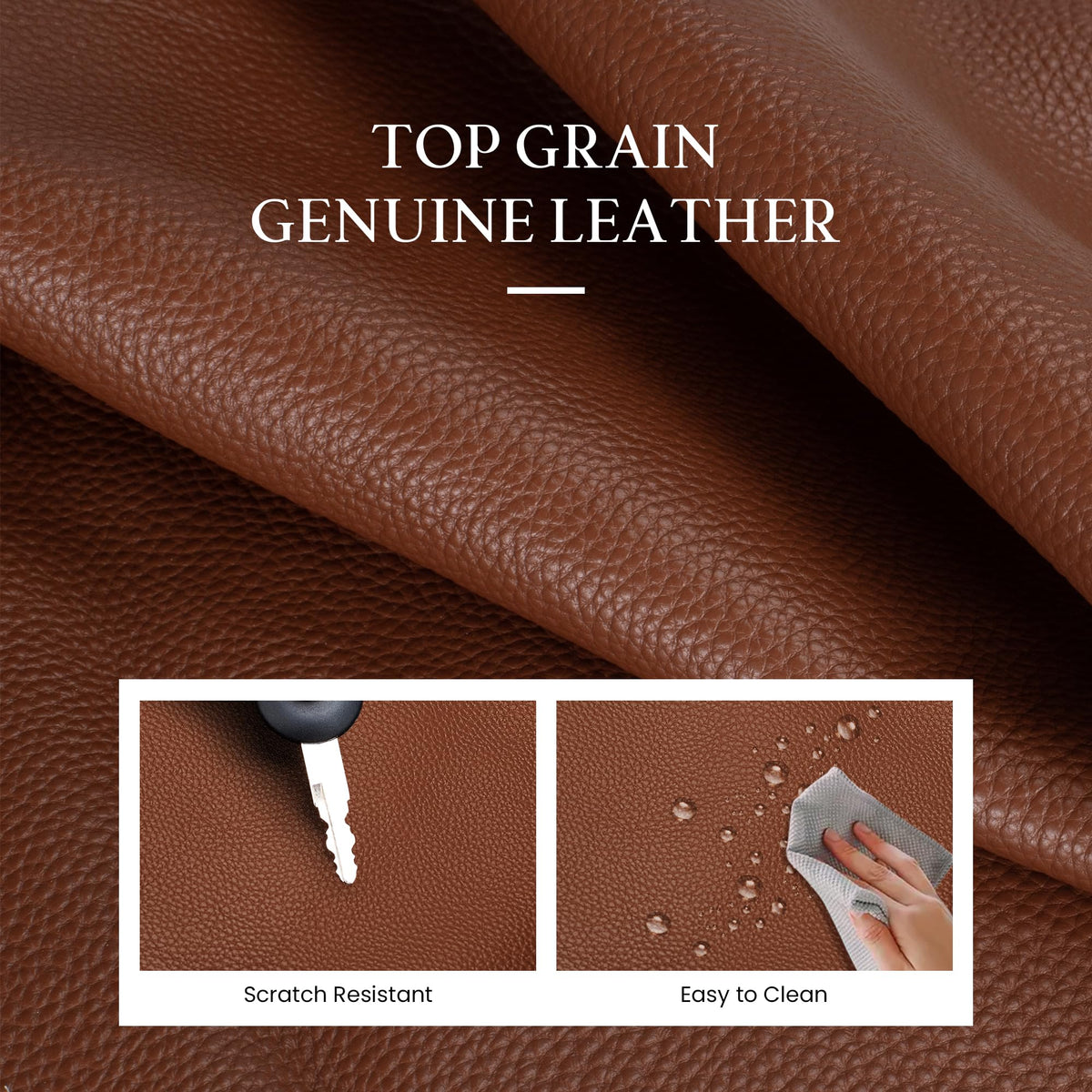 Genuine Leather Hobo Crossbody Bags with 2 Detachable Straps X5658
