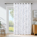 Grey White 100x84 Blackout Curtains X713