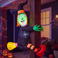 4FT Inflatable Witch with LED Lights Z41080