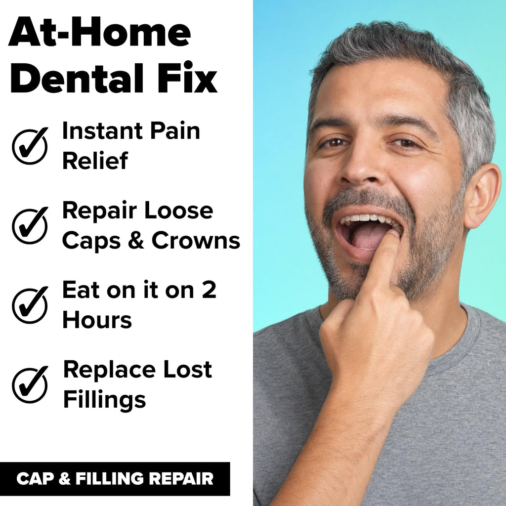 Loose Cap and Lost Filling Repair Dental Kit F175560