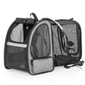 Dog Backpack Carrier with Fleece Mat W4429