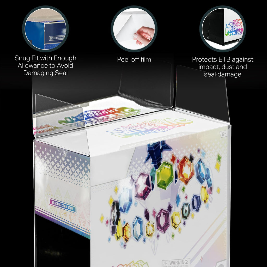 PET Plastic ETB Protector Case 30 Pack I942