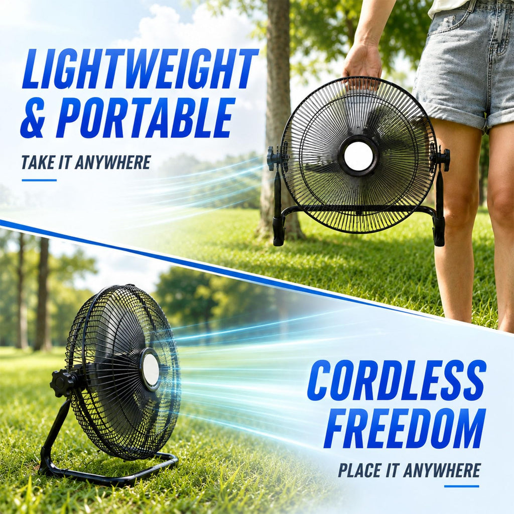 Metal Floor & Box Fan C516690