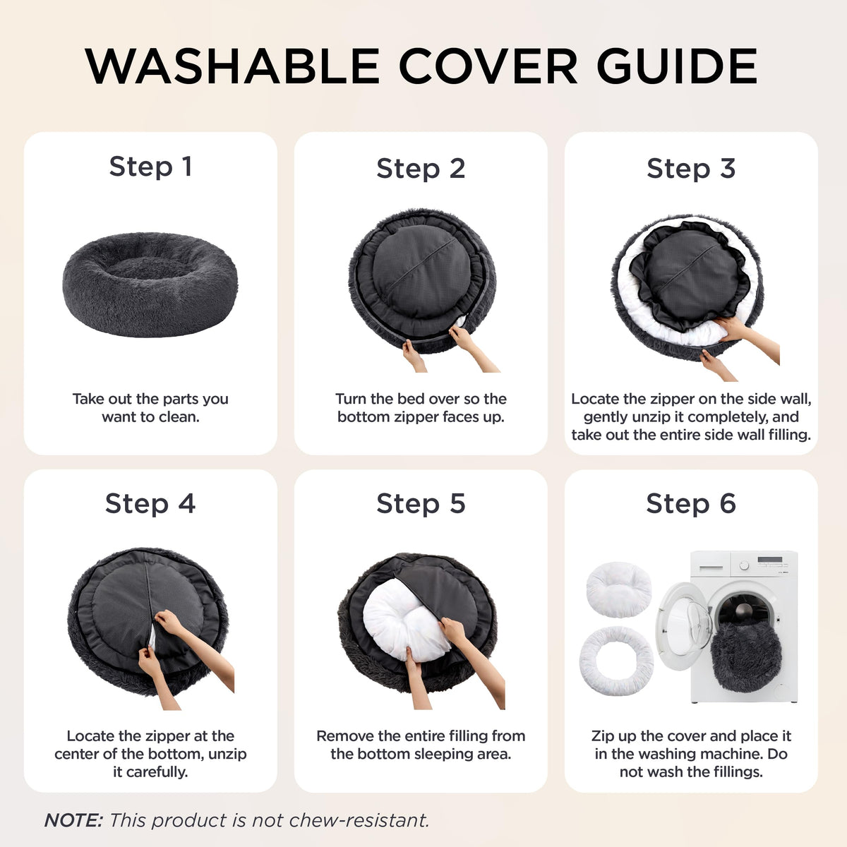 Washable Pet Bed P994886