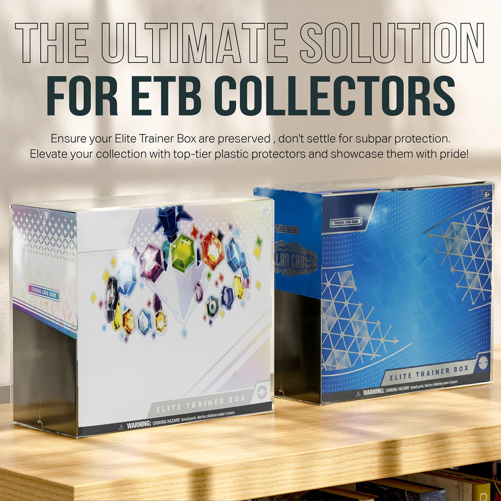 PET Plastic ETB Protector Case 30 Pack I942