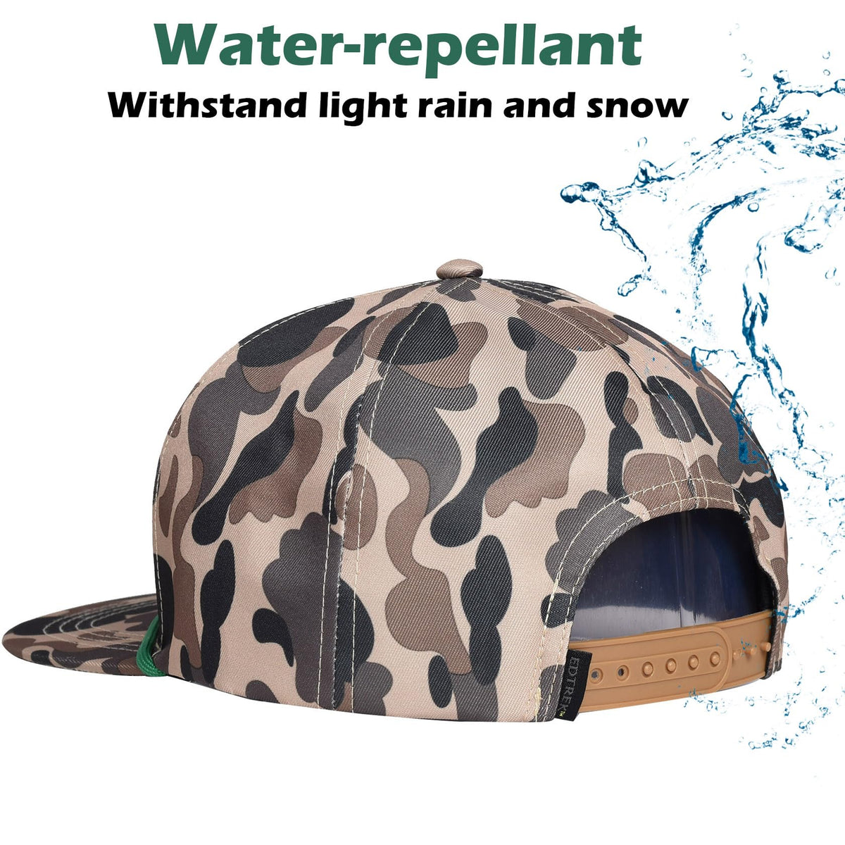 Youth Snapback Hat with Flat Brim D77187
