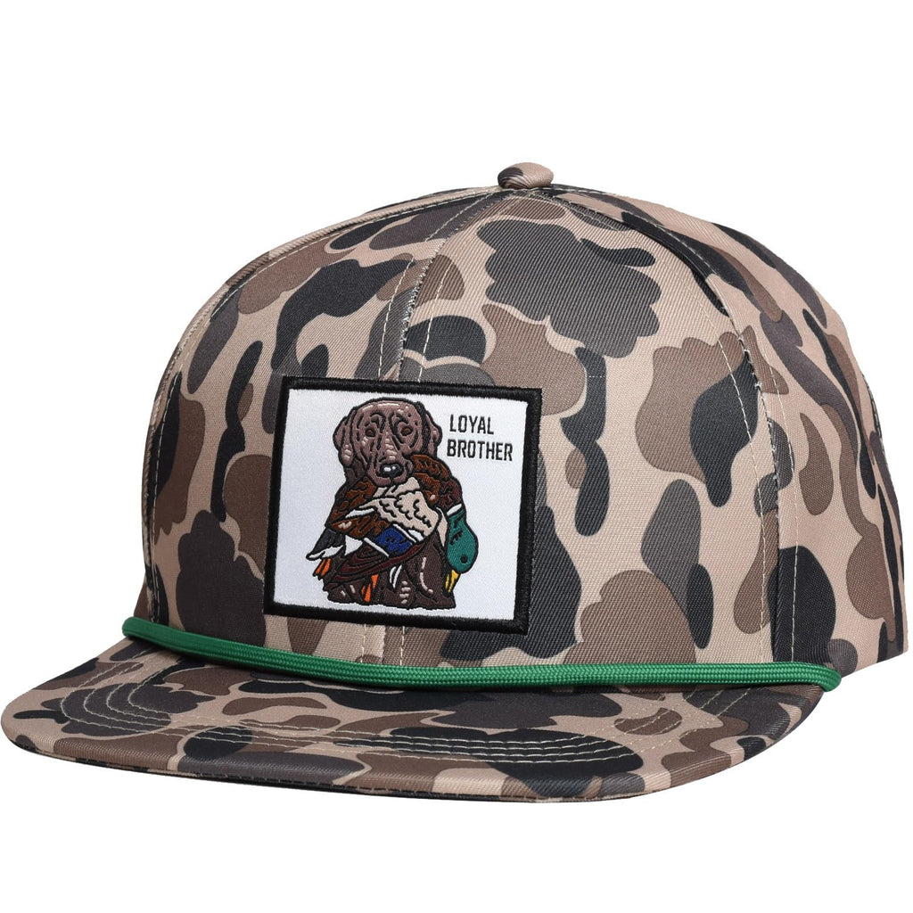 Youth Snapback Hat with Flat Brim D77187