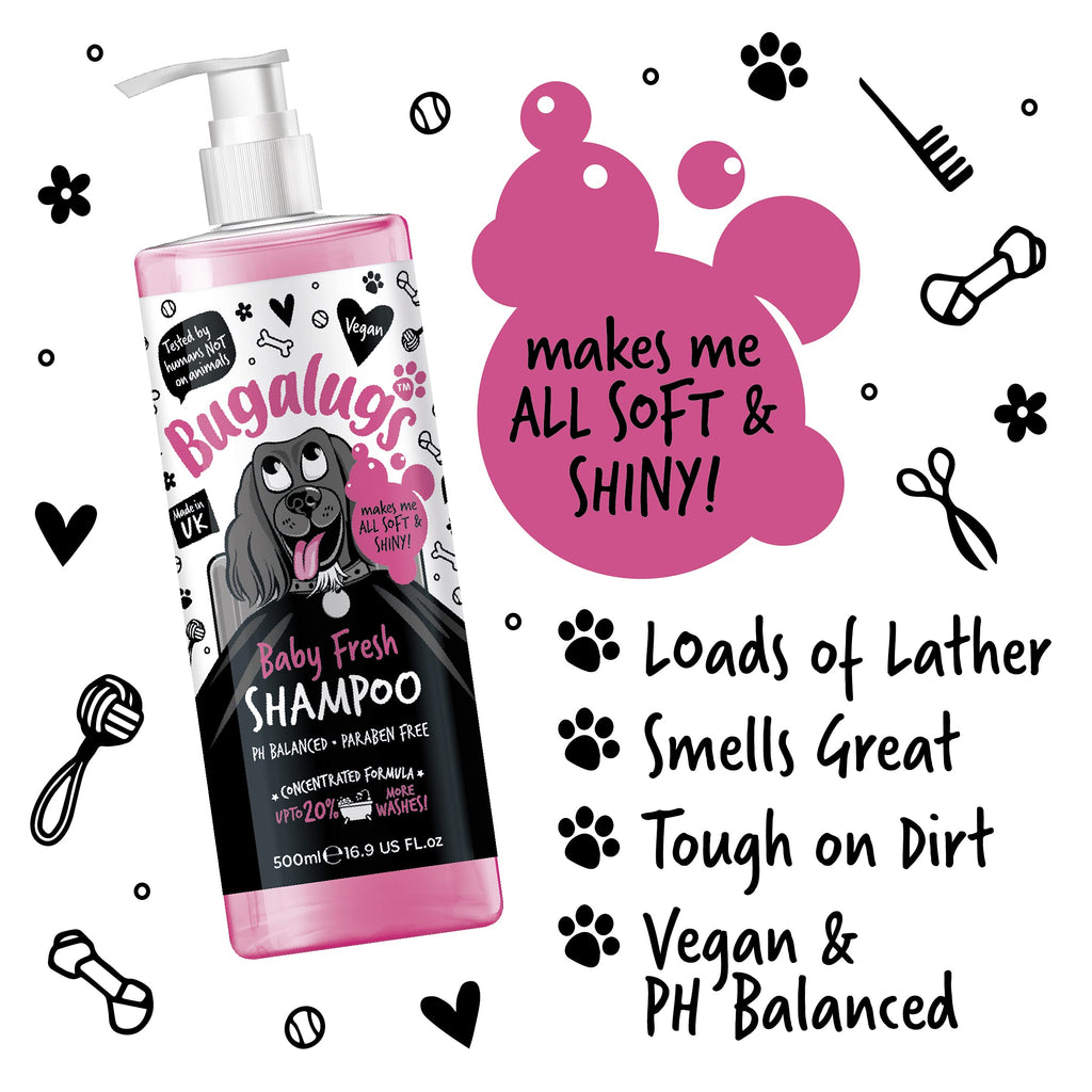 Baby Powder Scent Dog Shampoo 16.85 FL Oz A32563