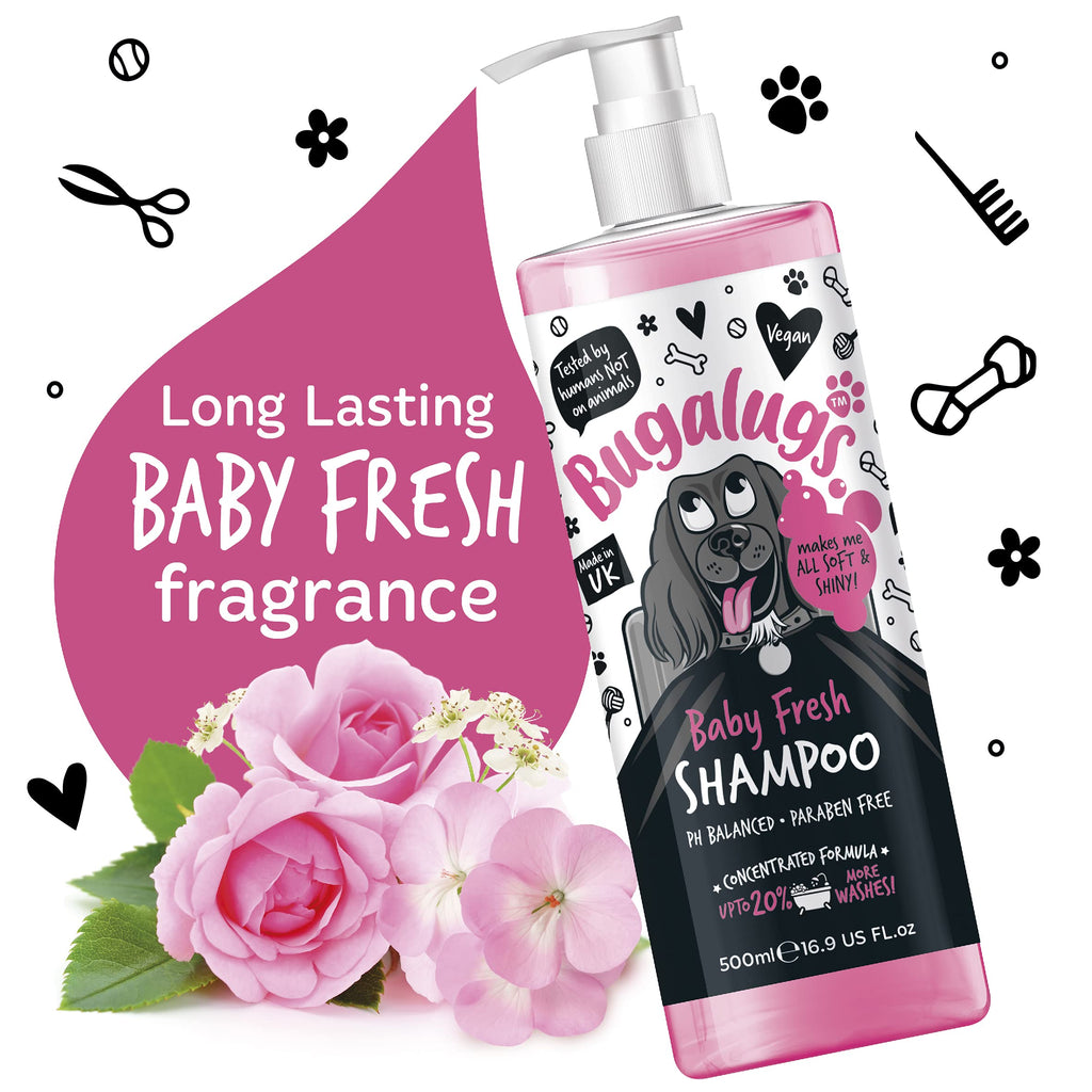 Baby Powder Scent Dog Shampoo 16.85 FL Oz A32563