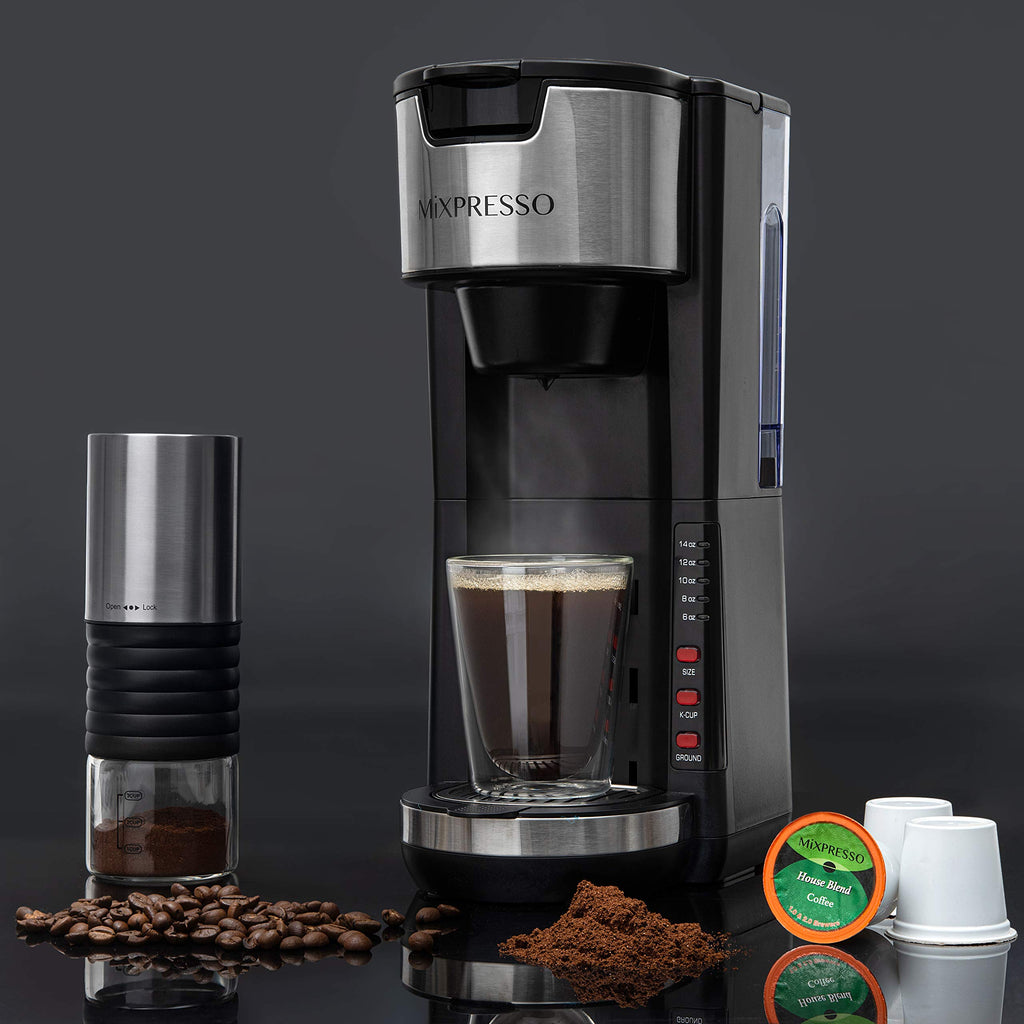 Black Single Serve Coffee Maker 30 oz J68686