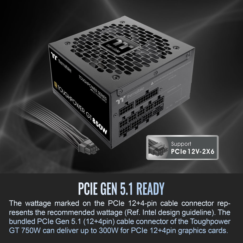 850W ATX 3.1 80 Plus Gold Power Supply A7021
