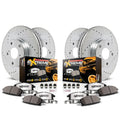 Front & Rear Brake Pad & Rotor Kit K384
