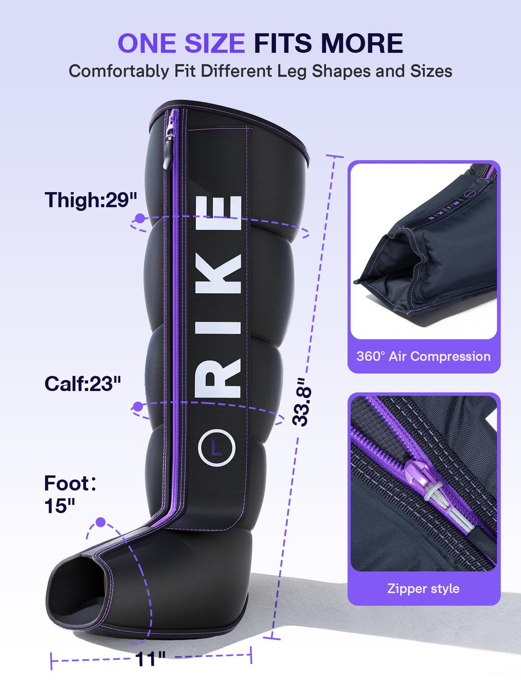 Leg Compression Massager with Heat S49473