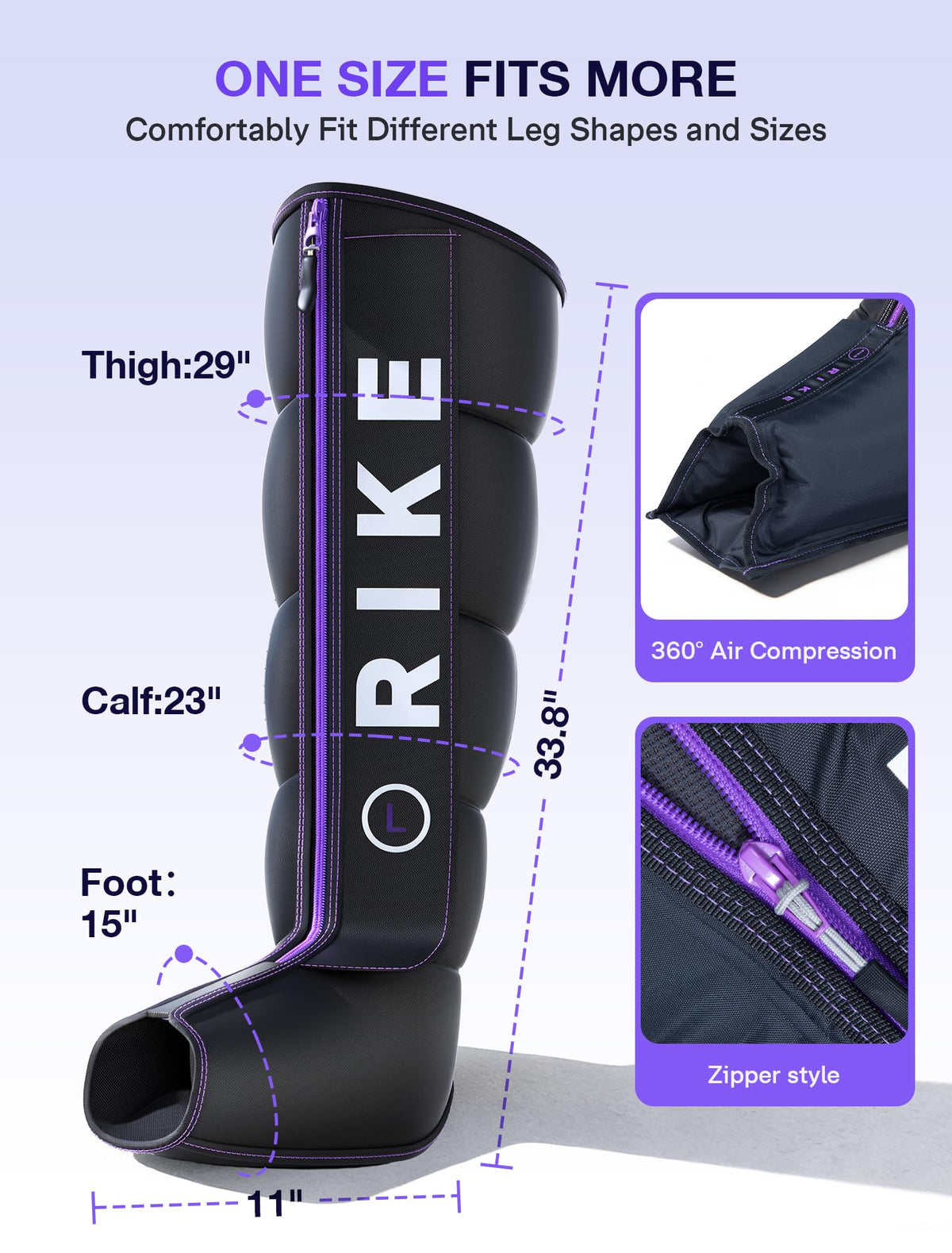 Leg Compression Massager with Heat S49473