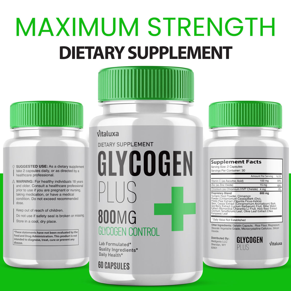 800mg Vitamin Supplement 180 Capsules R39543
