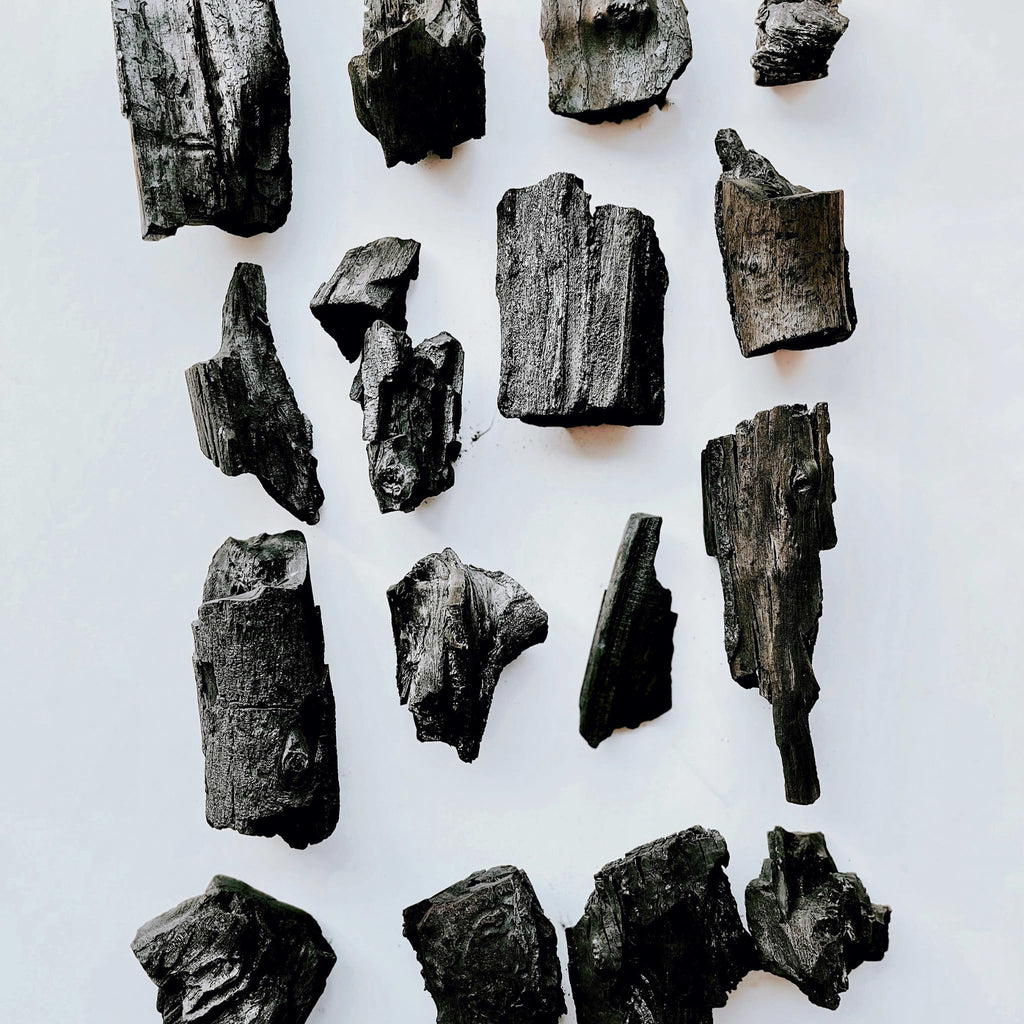 Large Lump Charcoal 3 Bag Bundle 7.7 lbs Each Natural Hardwood M40958