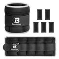 Adjustable Ankle Weights Set 1 Pair 2-10 lbs Q8427