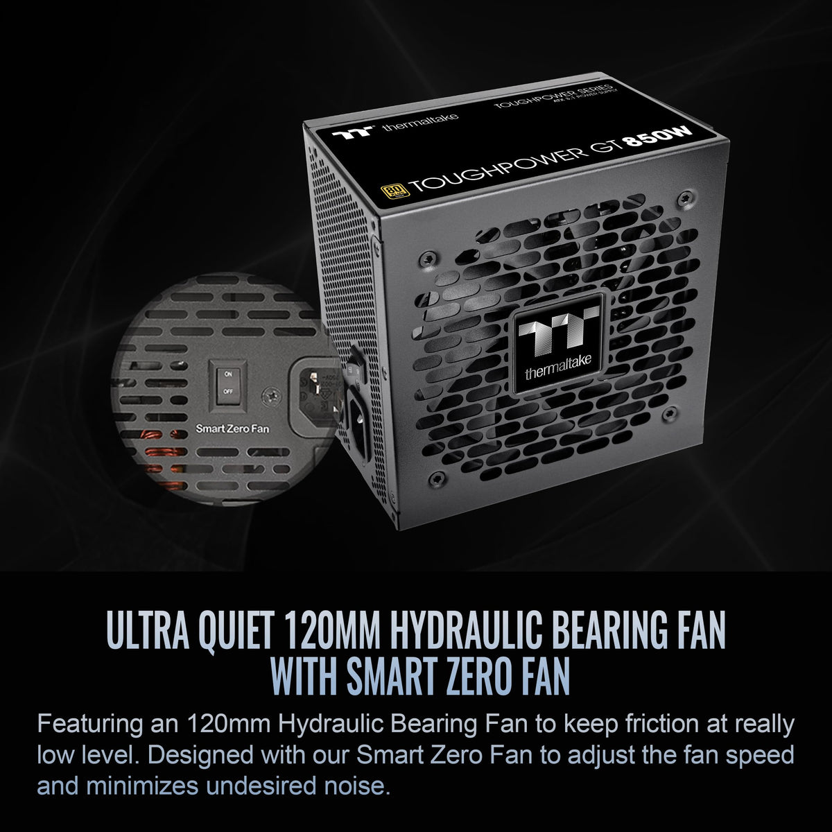 850W ATX 3.1 80 Plus Gold Power Supply A7021
