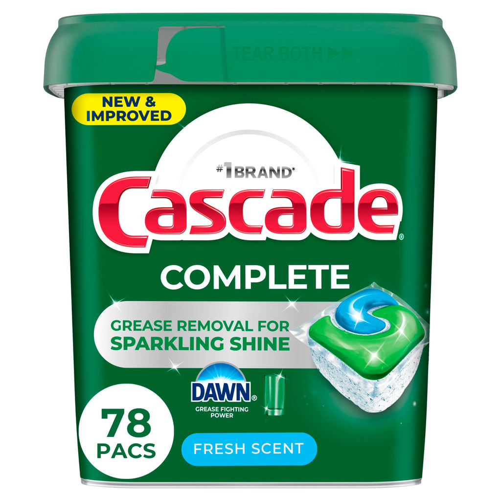 Fresh Scent Dishwasher Pods 78 Count N4952