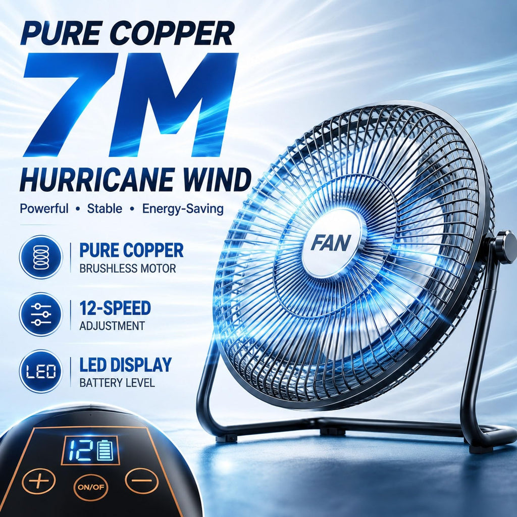 Metal Floor & Box Fan C516690