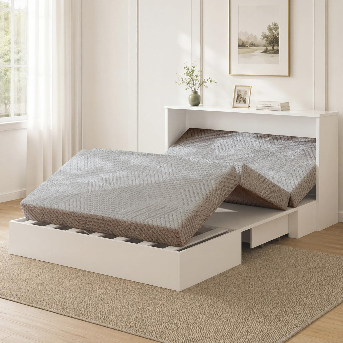 Full 6 Inch Memory Foam Tri-fold Mattress X731192
