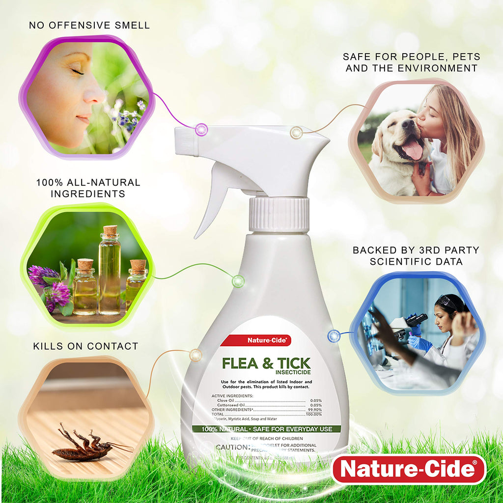 All Natural Flea and Tick Spray 8 oz C859