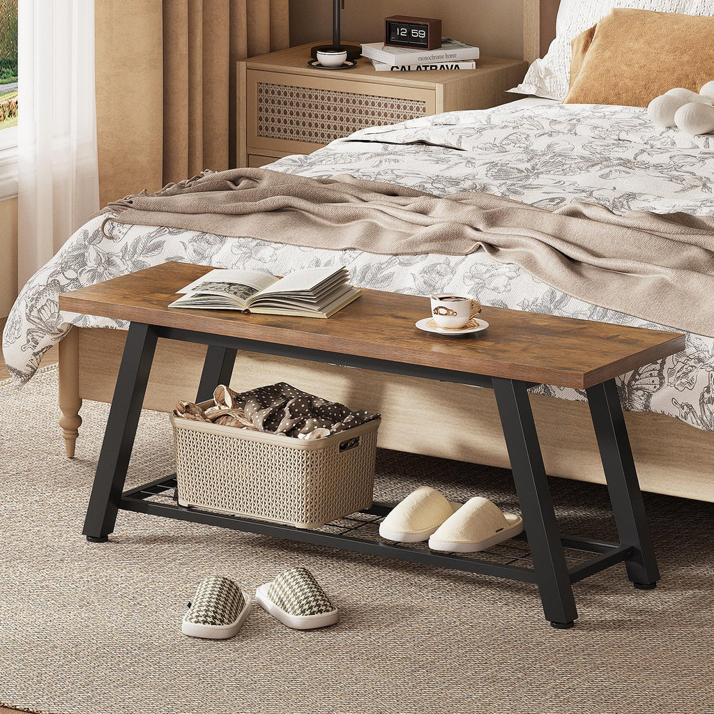 Storage Bench and Shoe Rack P24931