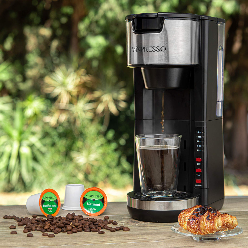 Black Single Serve Coffee Maker 30 oz J68686